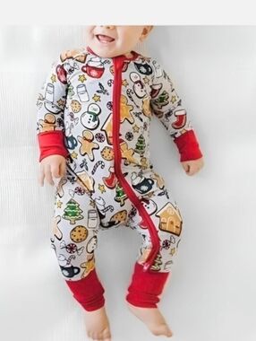 Little Sleepies Holiday Treats Convertible Zippy/ 2T